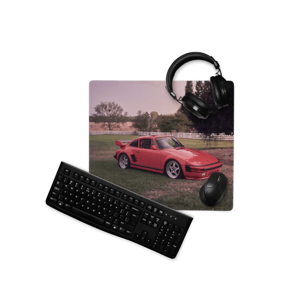 Porsche 911 Slant Nose Gaming Mouse Pad #001