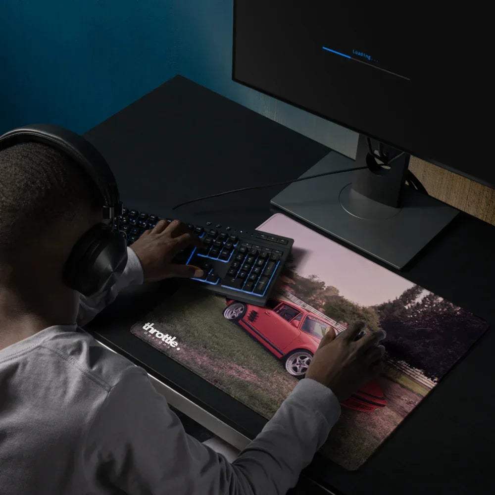 Porsche 911 Slant Nose Gaming Mouse Pad #001