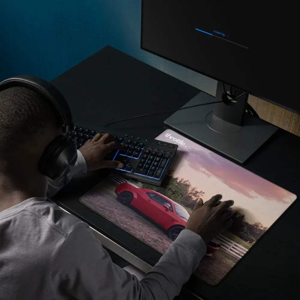 Dodge Challenger Hellcat Gaming Mouse Pad #001