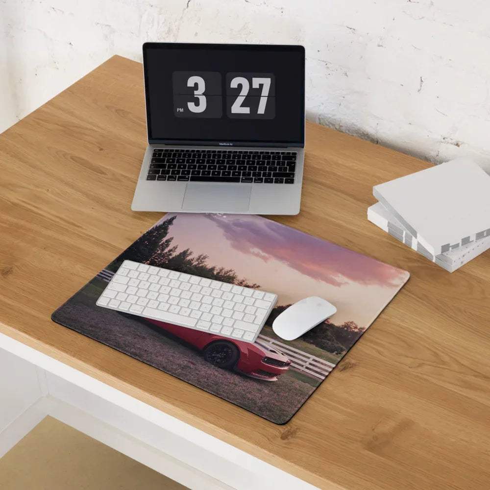 Dodge Challenger Hellcat Gaming Mouse Pad #001