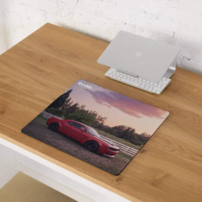 Dodge Challenger Hellcat Gaming Mouse Pad #001