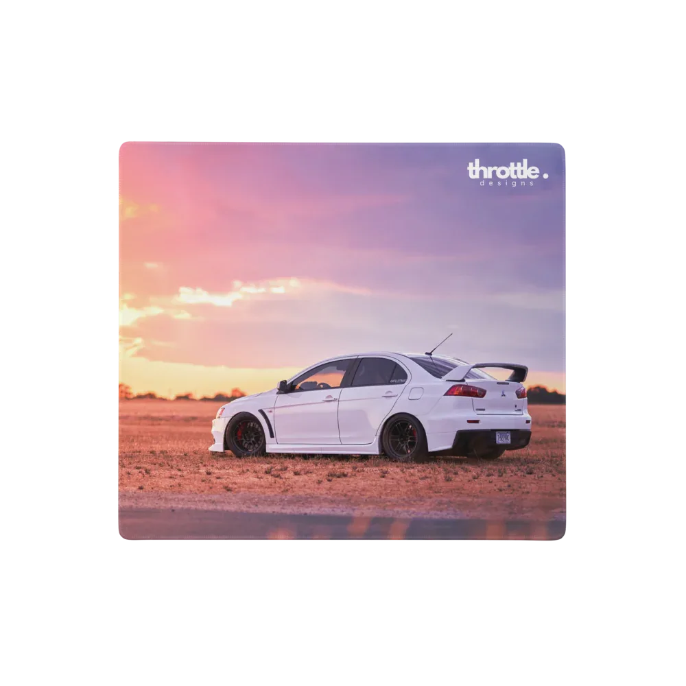 Mitsubishi Evo X Gaming Mouse Pad #006