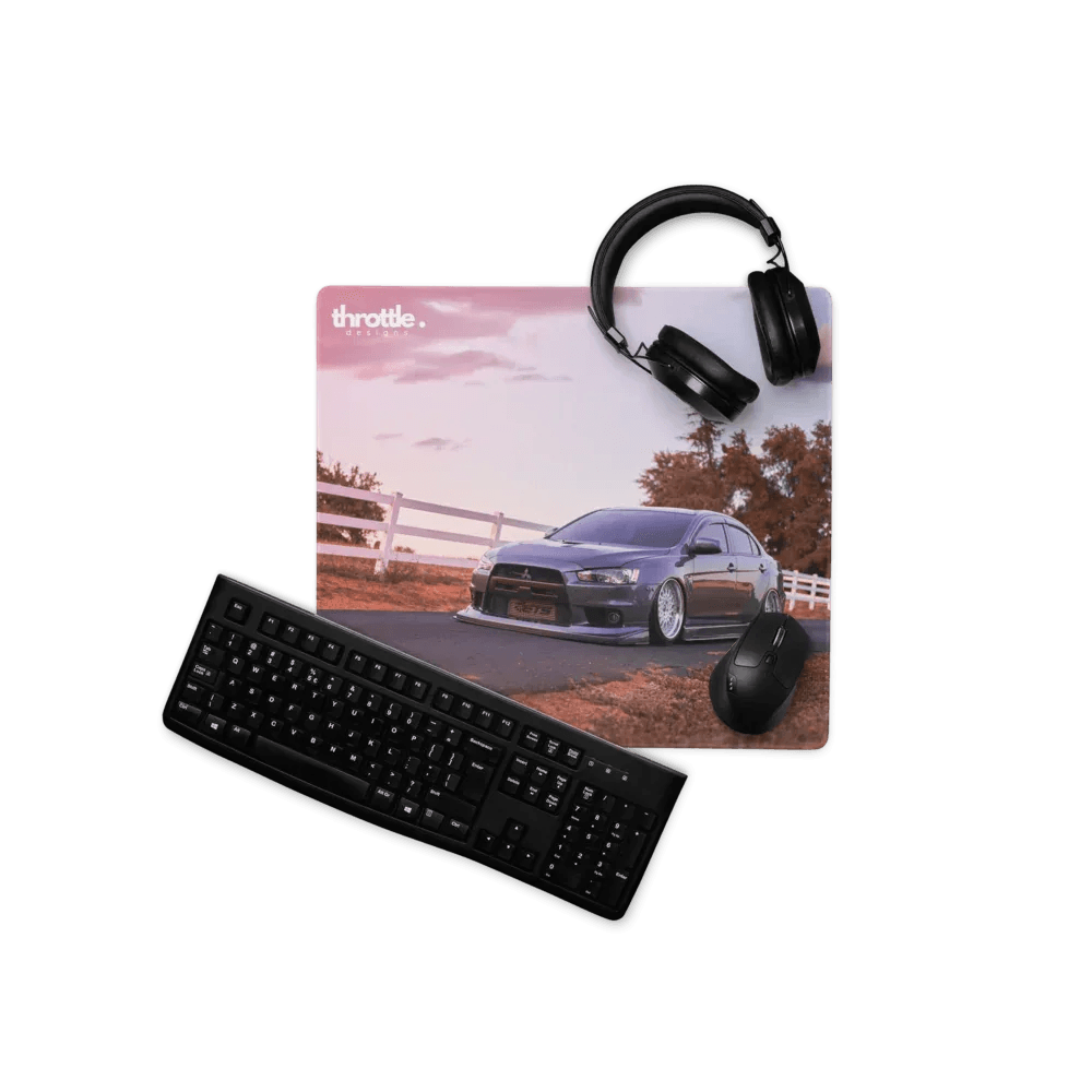 Mitsubishi Evo X Gaming Mouse Pad #004
