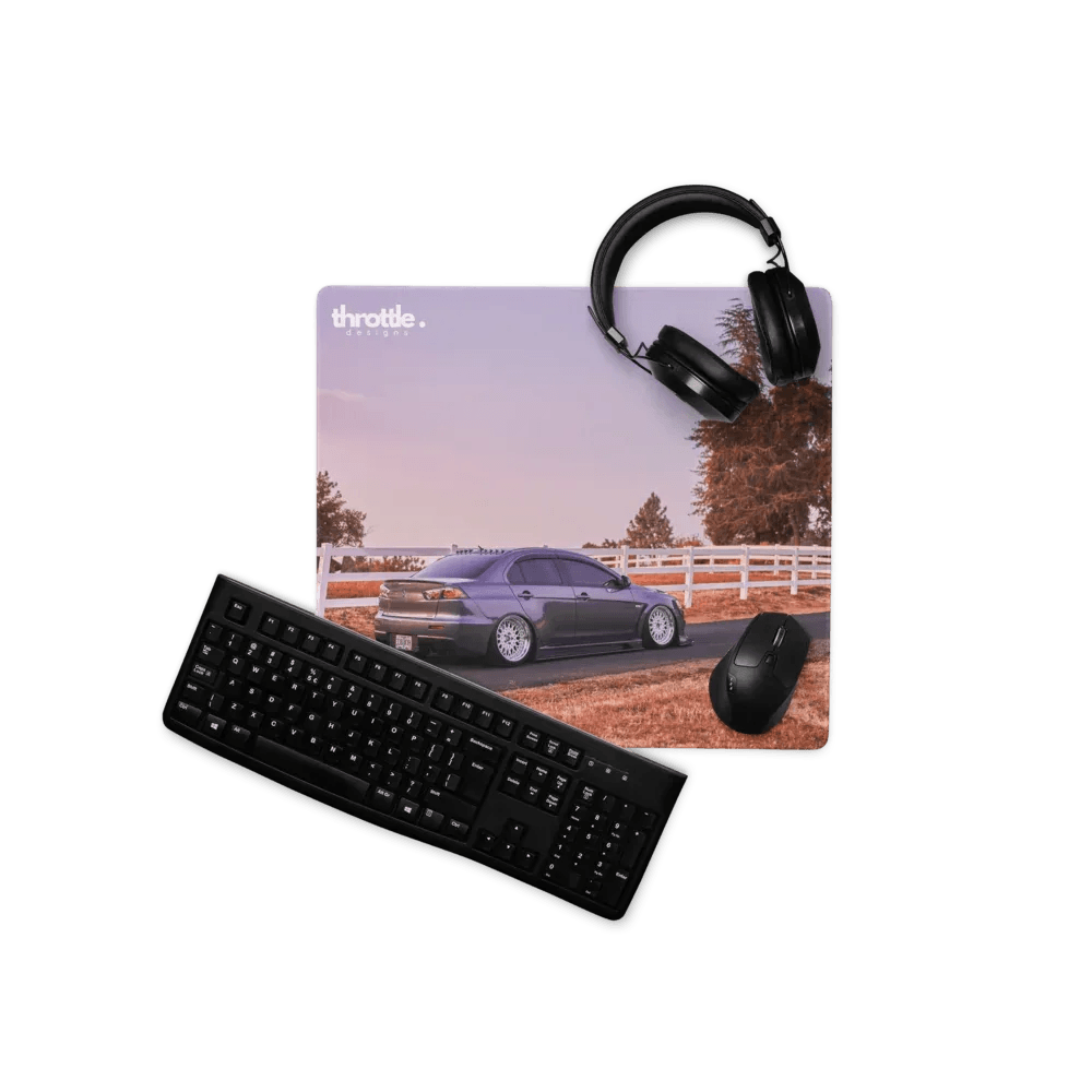 Mitsubishi Evo X Gaming Mouse Pad #001