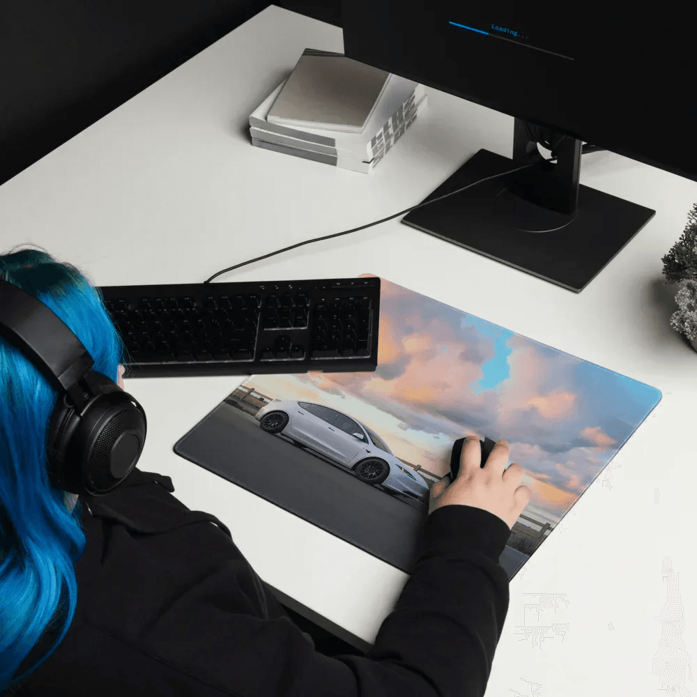 Tesla Model 3 Highland Gaming Mouse Pad #002