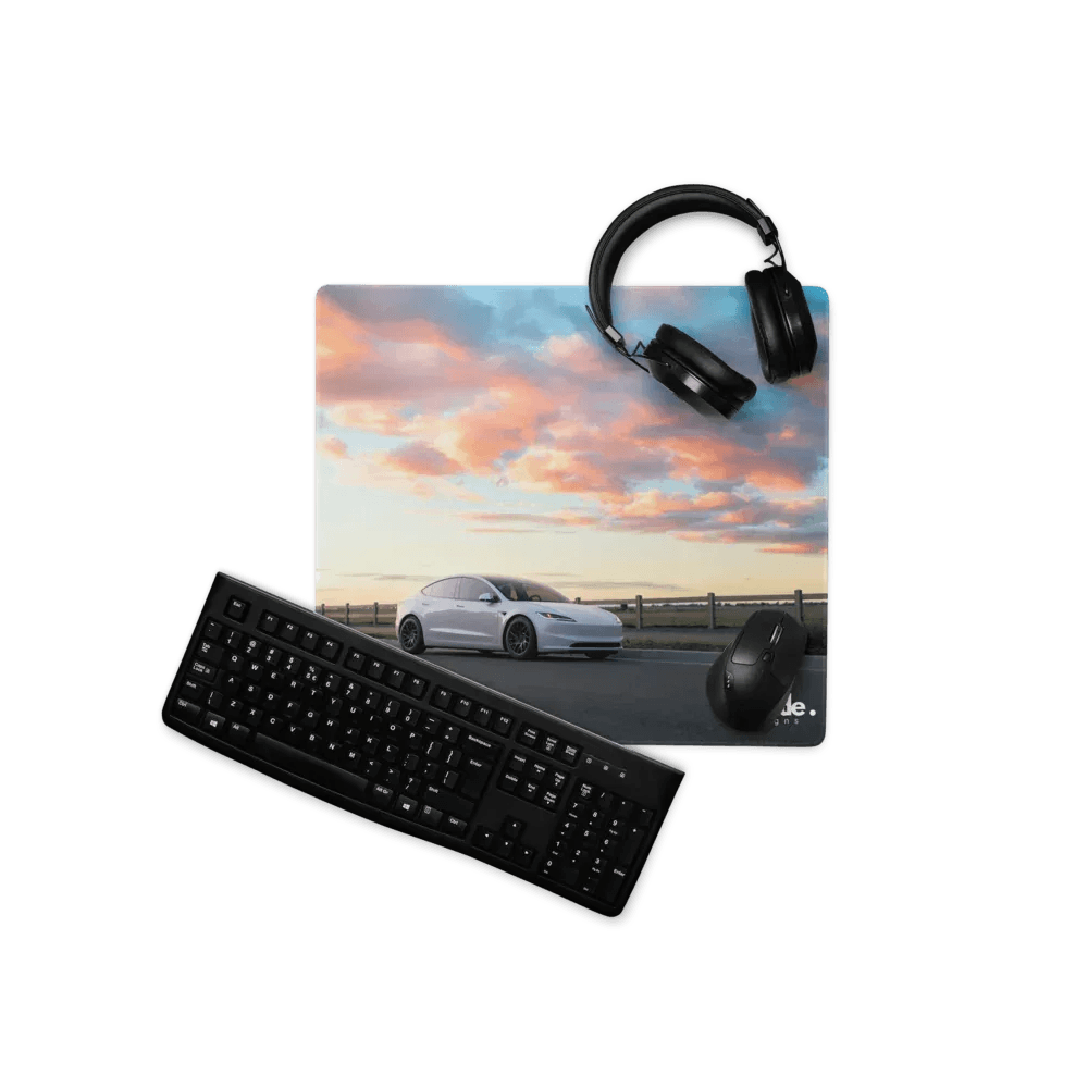 Tesla Model 3 Highland Gaming Mouse Pad #001