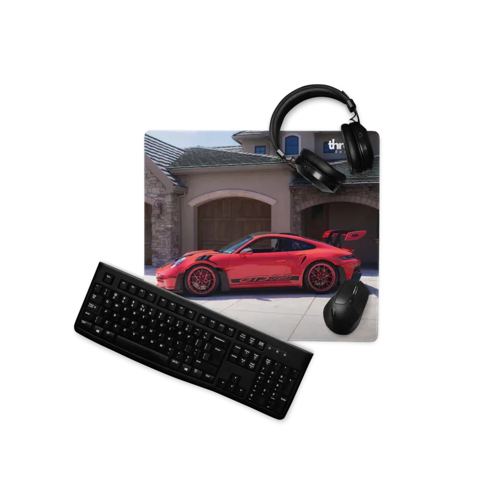 Porsche 911 GT3 RS Gaming Mouse Pad #004