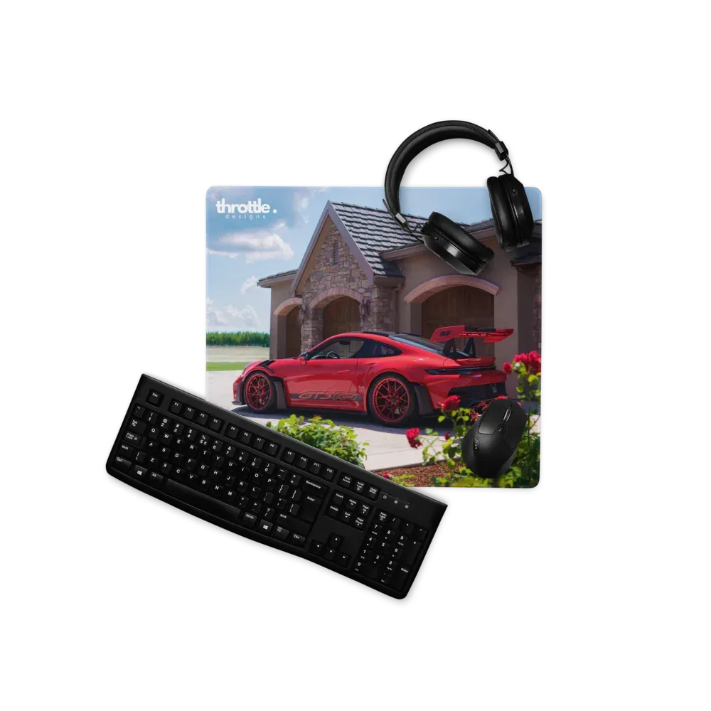 Porsche 911 GT3 RS Gaming Mouse Pad #003