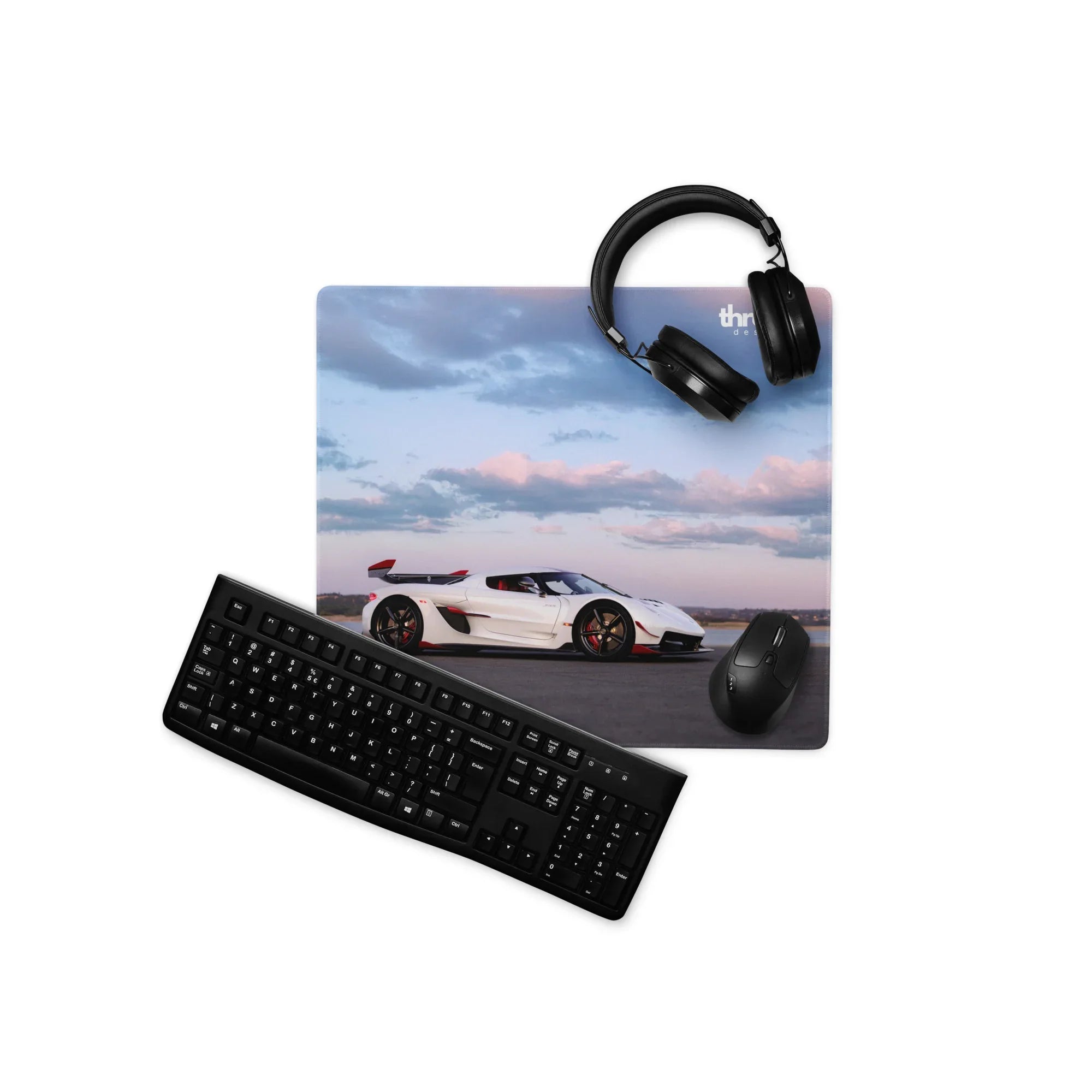 Koenigsegg Jesko Gaming Mouse Pad #007 - Large and XL / Extended