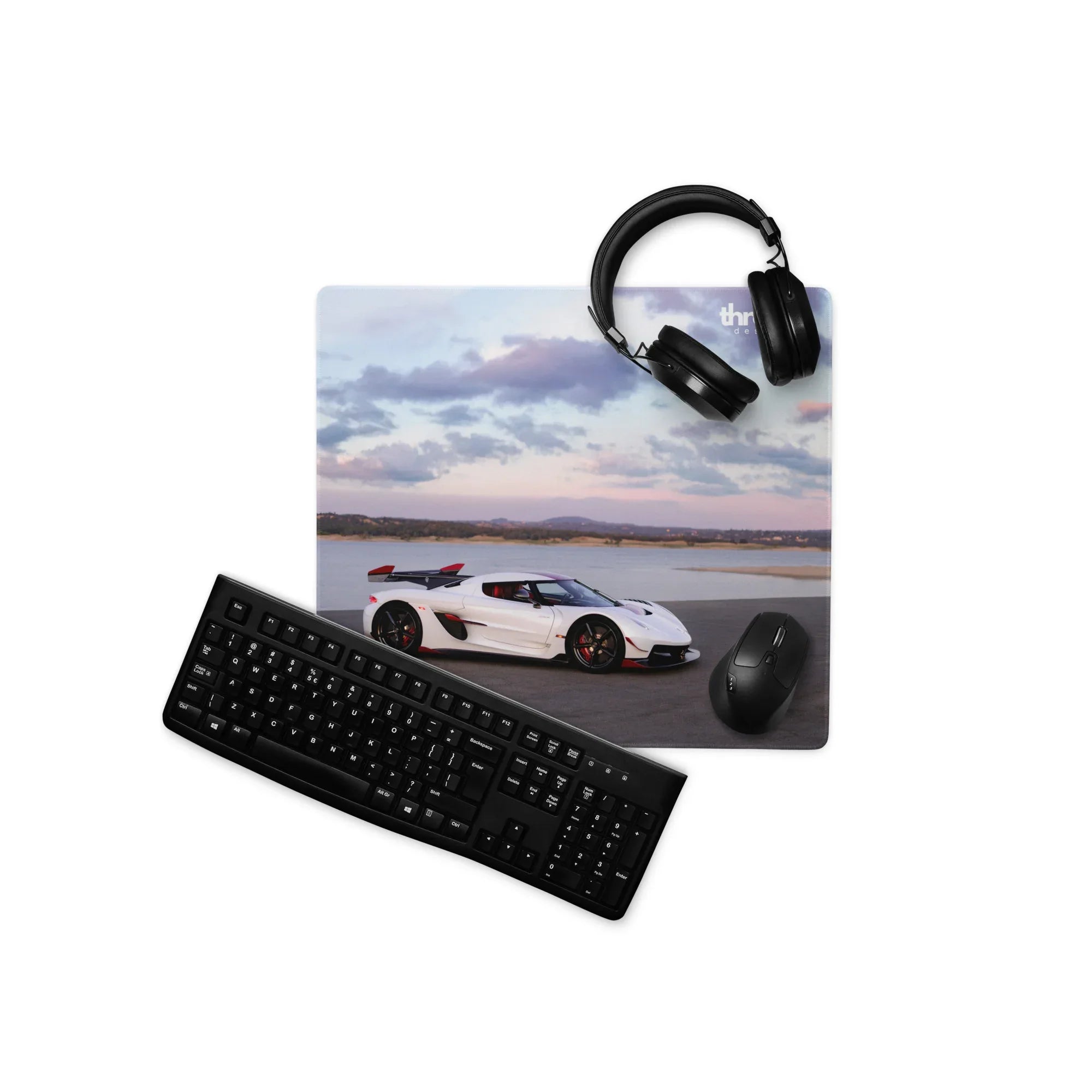 Koenigsegg Jesko Gaming Mouse Pad #008 - Large and XL / Extended
