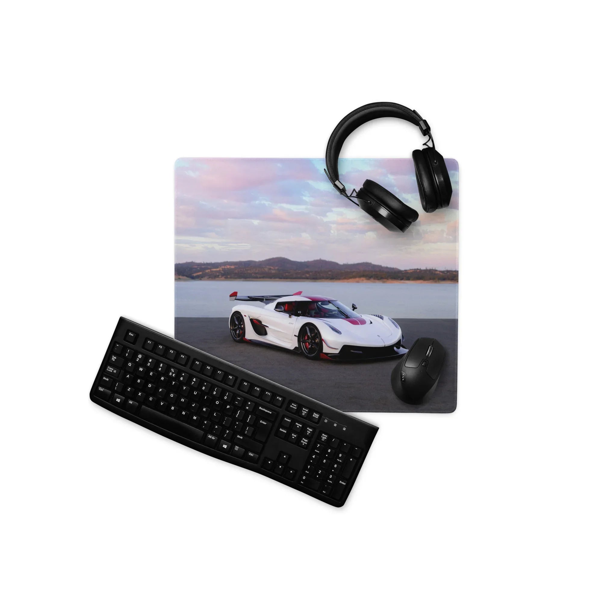 Koenigsegg Jesko Gaming Mouse Pad #011 - Large and XL / Extended