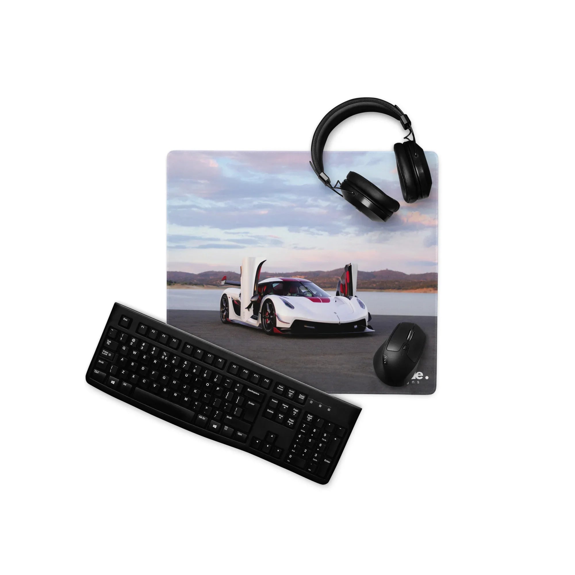 Koenigsegg Jesko Gaming Mouse Pad #013 - Large and XL / Extended