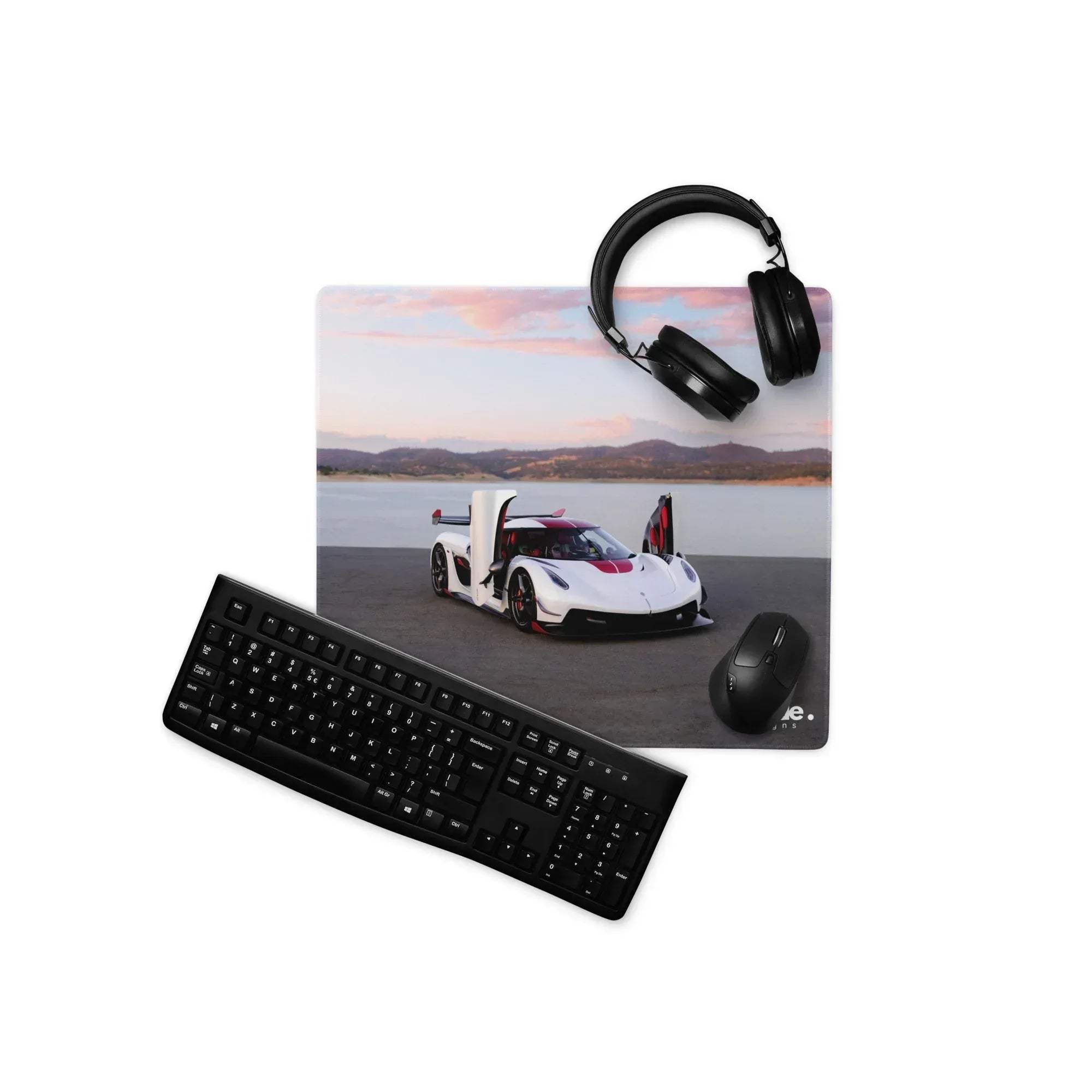Koenigsegg Jesko Gaming Mouse Pad #014 - Large and XL / Extended