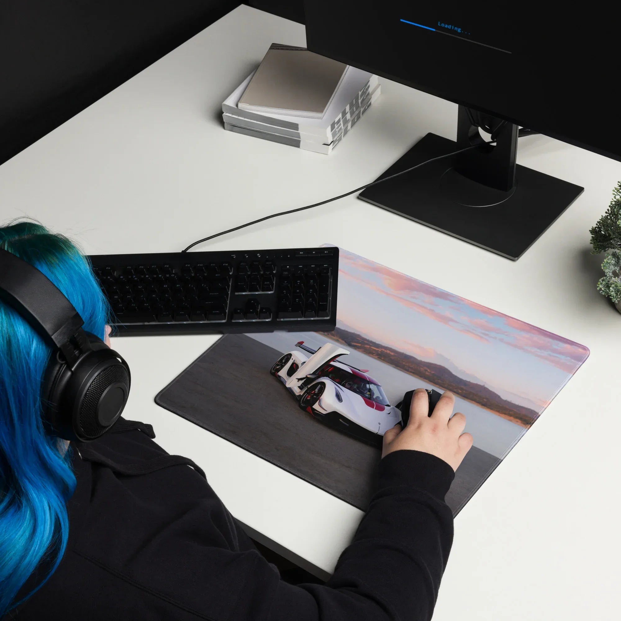 Koenigsegg Jesko Gaming Mouse Pad #014 - Large and XL / Extended