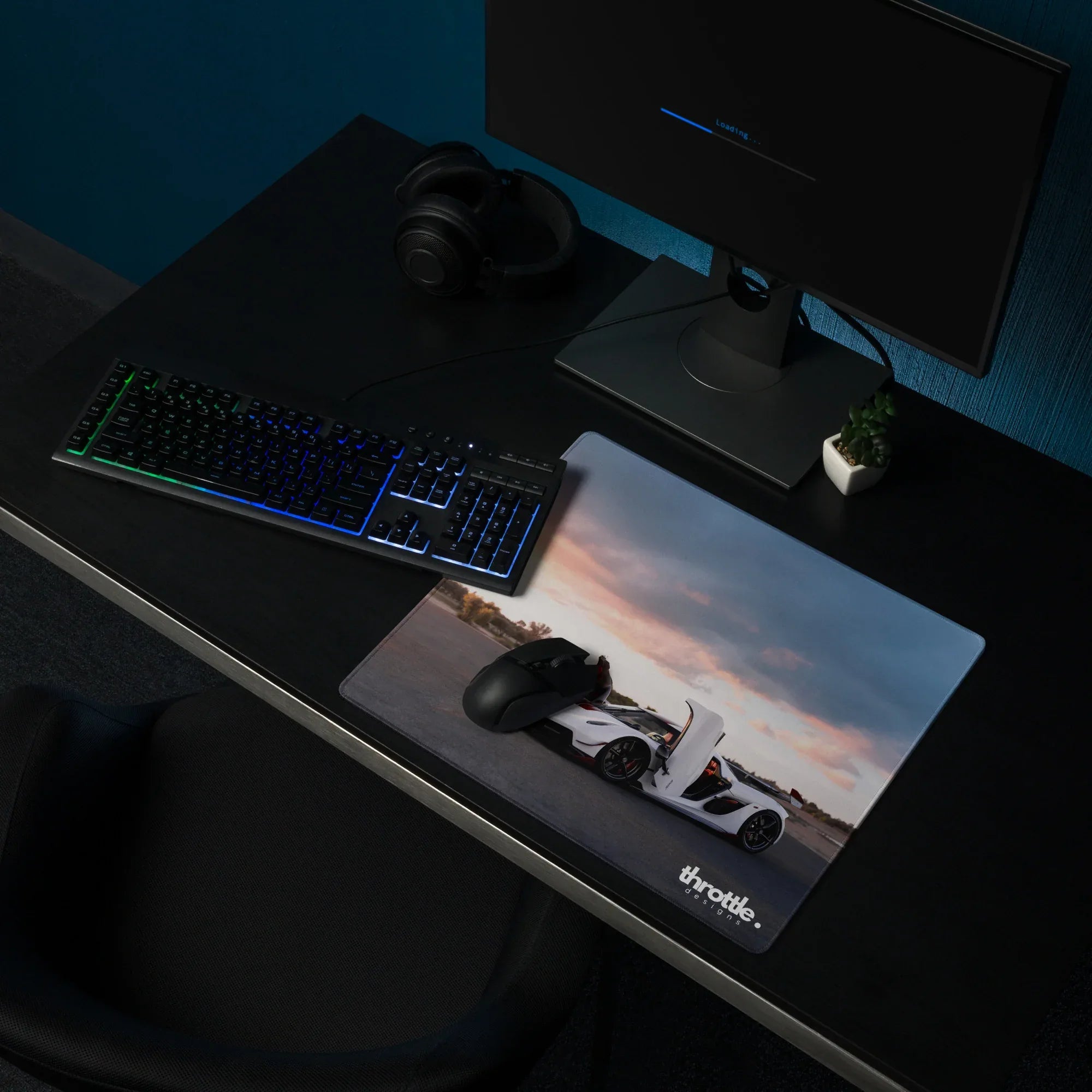 Koenigsegg Jesko Gaming Mouse Pad #015 - Large and XL / Extended