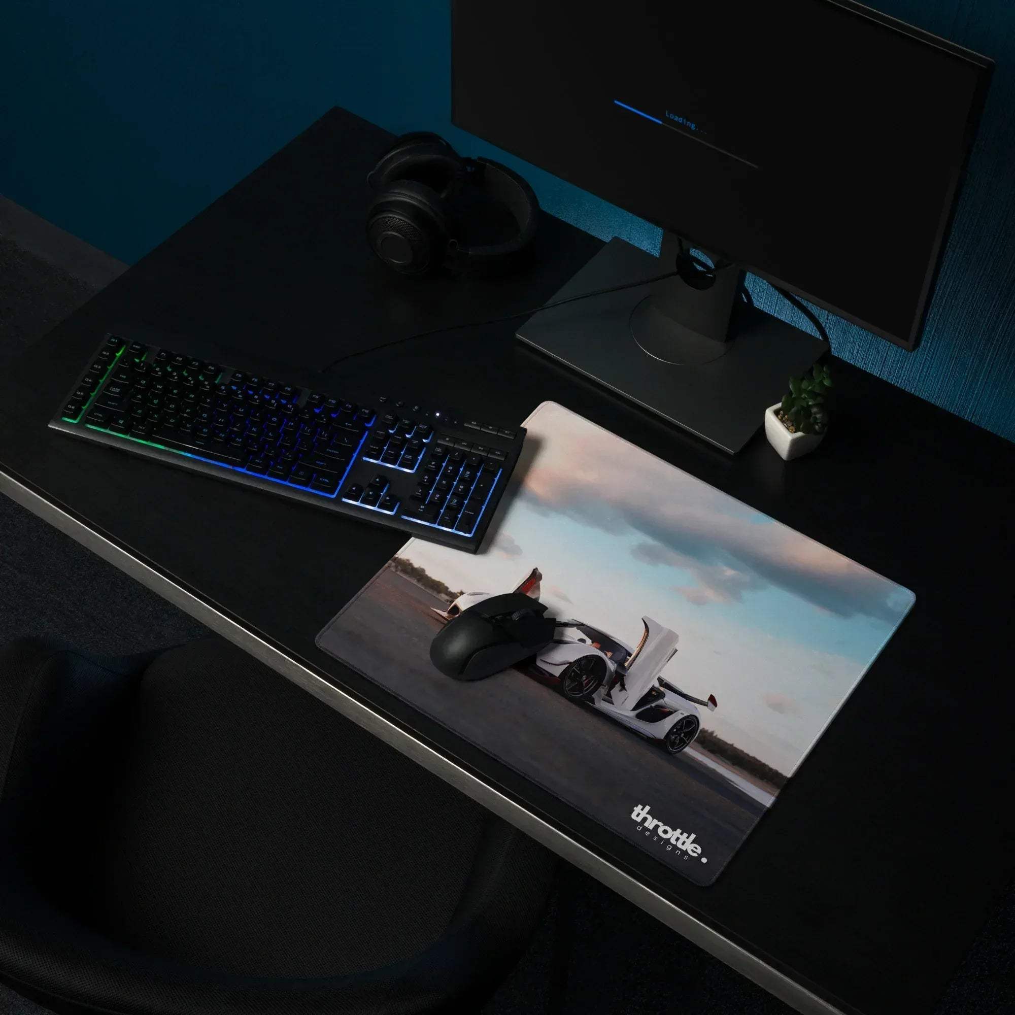 Koenigsegg Jesko Gaming Mouse Pad #016 - Large and XL / Extended