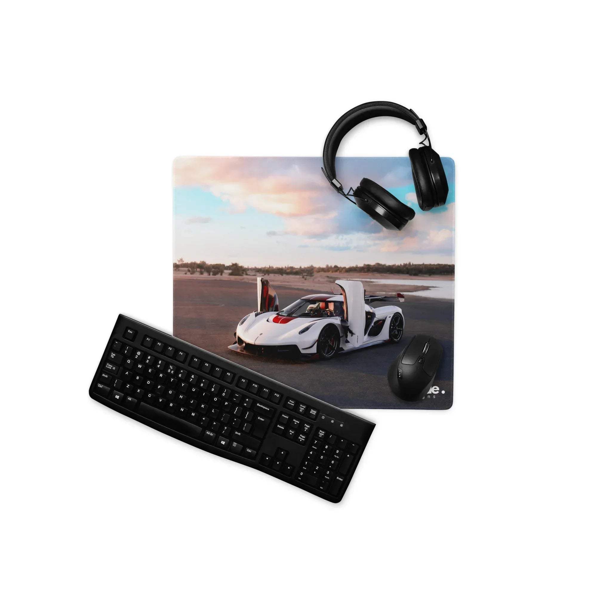 Koenigsegg Jesko Gaming Mouse Pad #017 - Large and XL / Extended