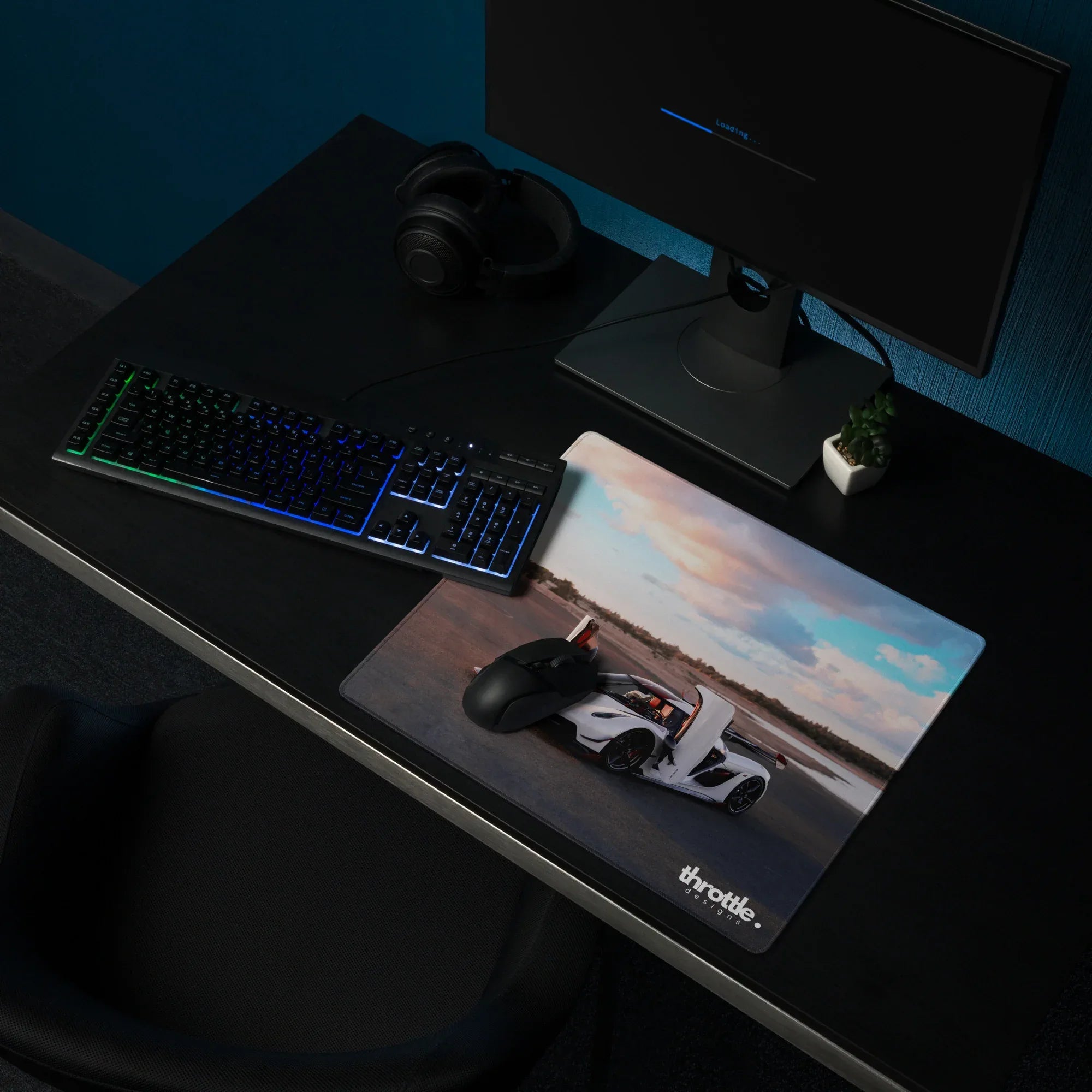 Koenigsegg Jesko Gaming Mouse Pad #017 - Large and XL / Extended