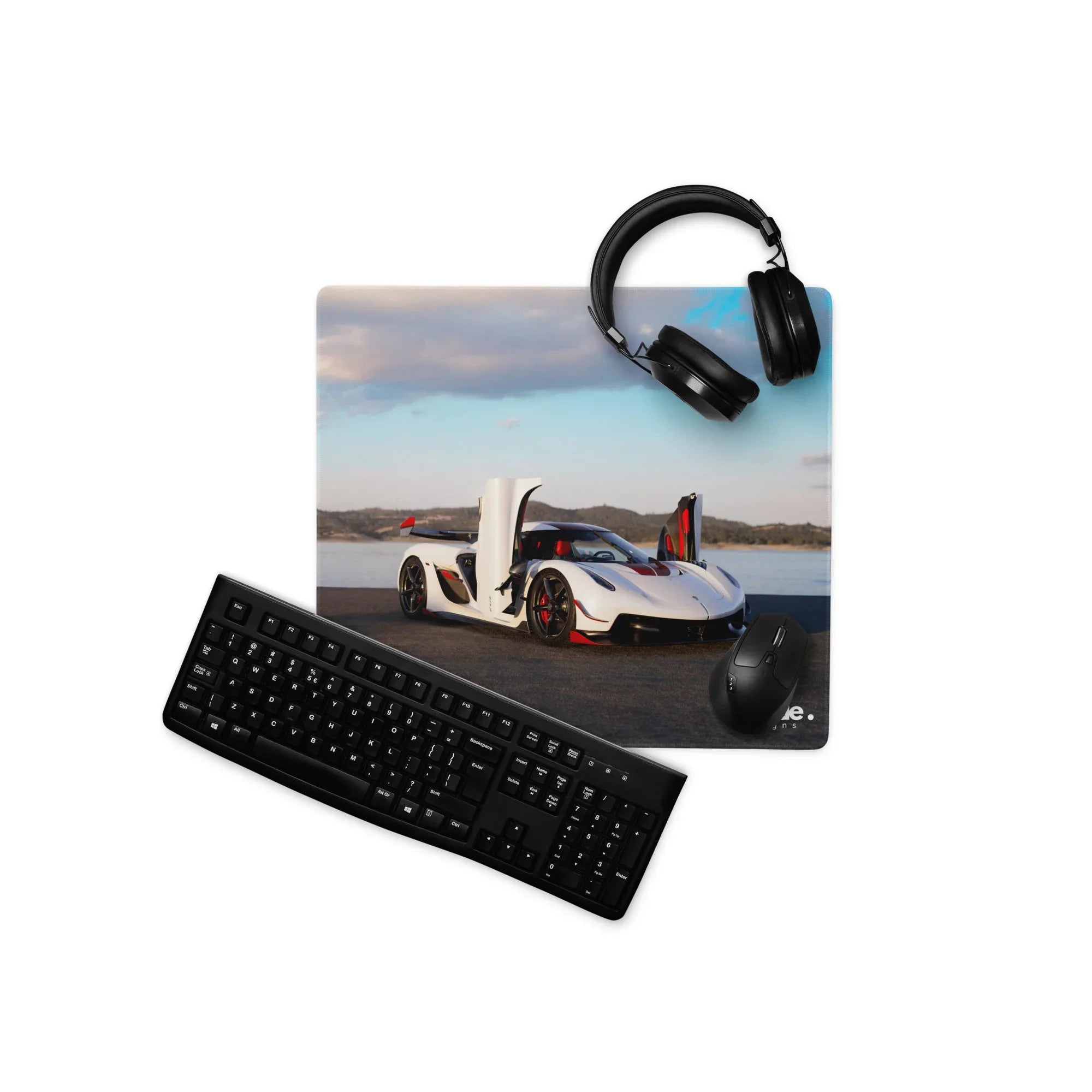 Koenigsegg Jesko Gaming Mouse Pad #018 - Large and XL / Extended