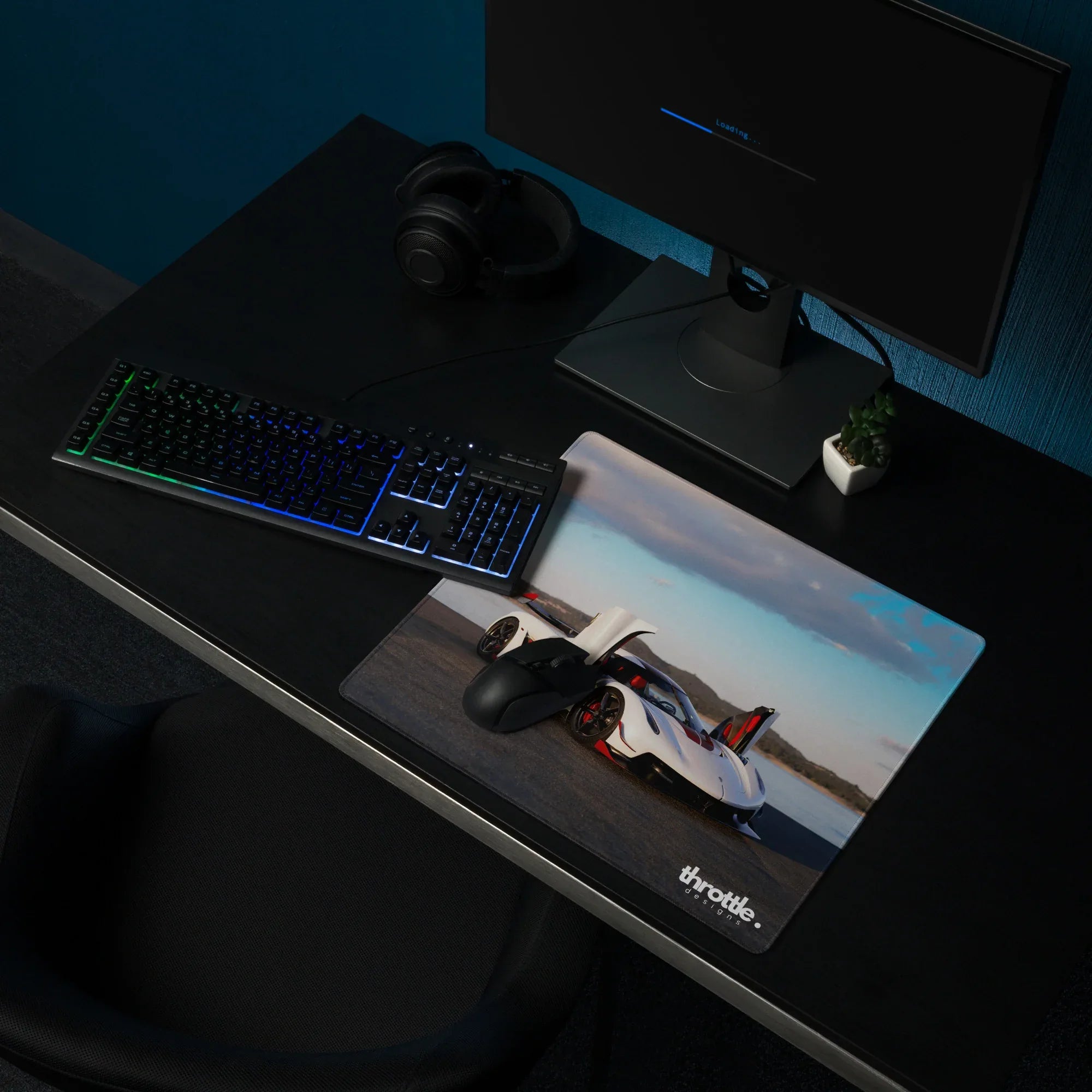 Koenigsegg Jesko Gaming Mouse Pad #018 - Large and XL / Extended