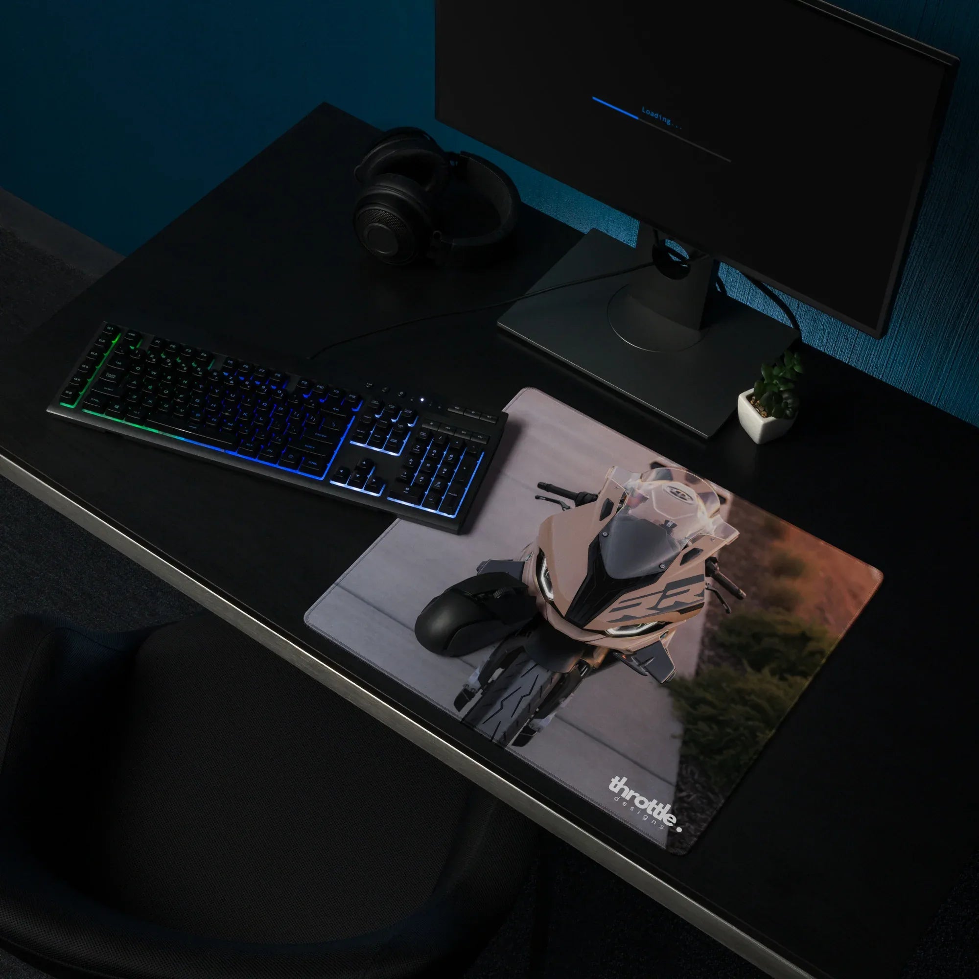 BMW Inspired S1000RR Gaming Mouse Pad #057 - Large and XL / Extended