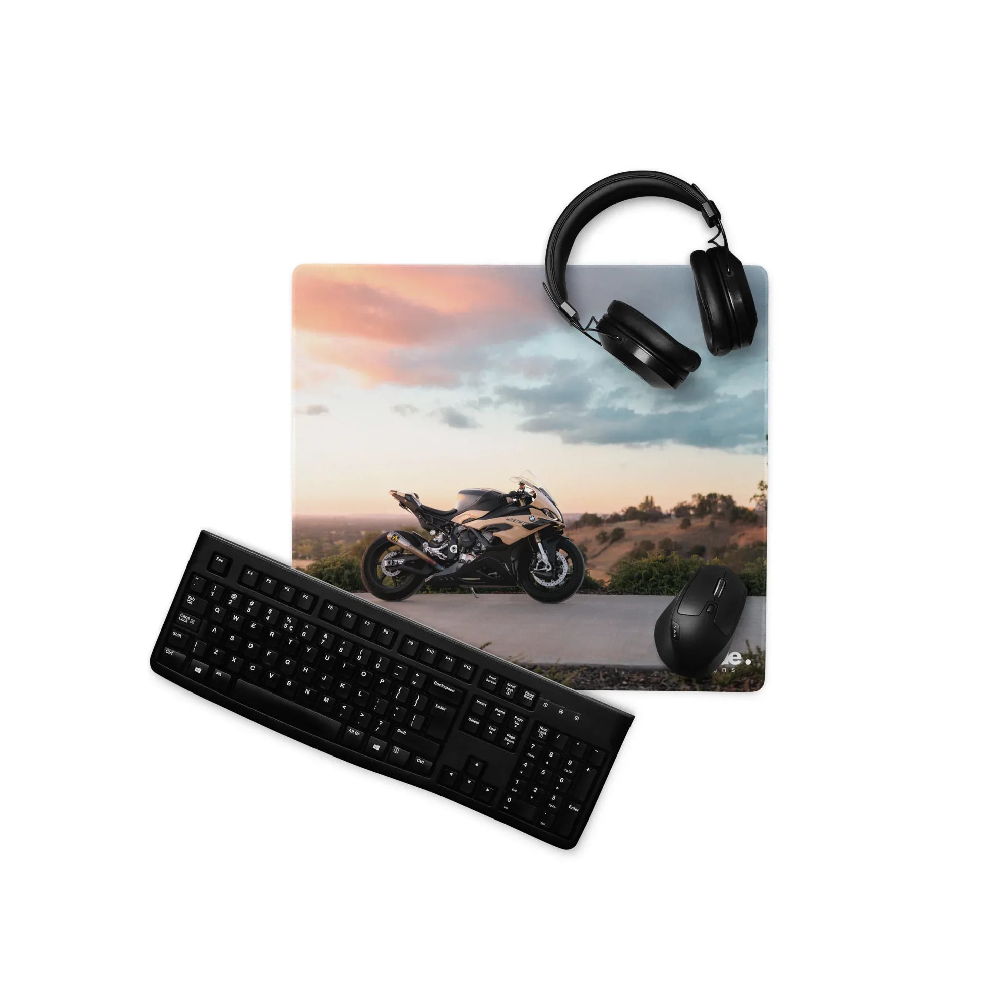 BMW Inspired S1000RR Gaming Mouse Pad #058 - Large and XL / Extended