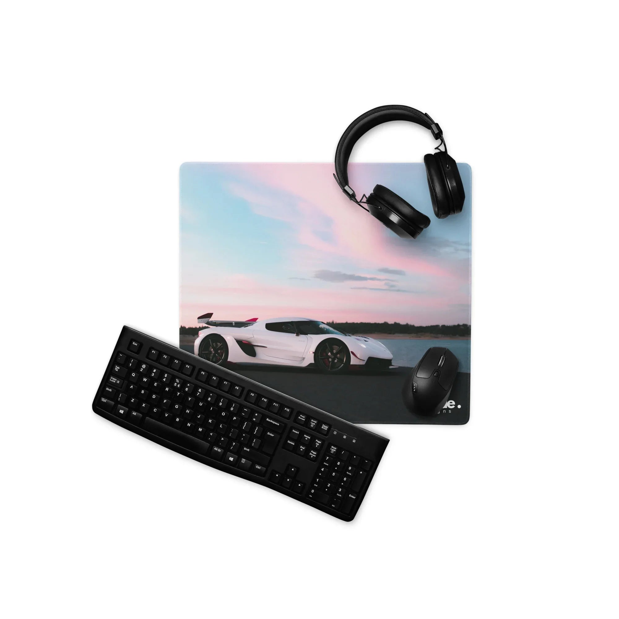 Koenigsegg Jesko Gaming Mouse Pad #001 - Large and XL / Extended