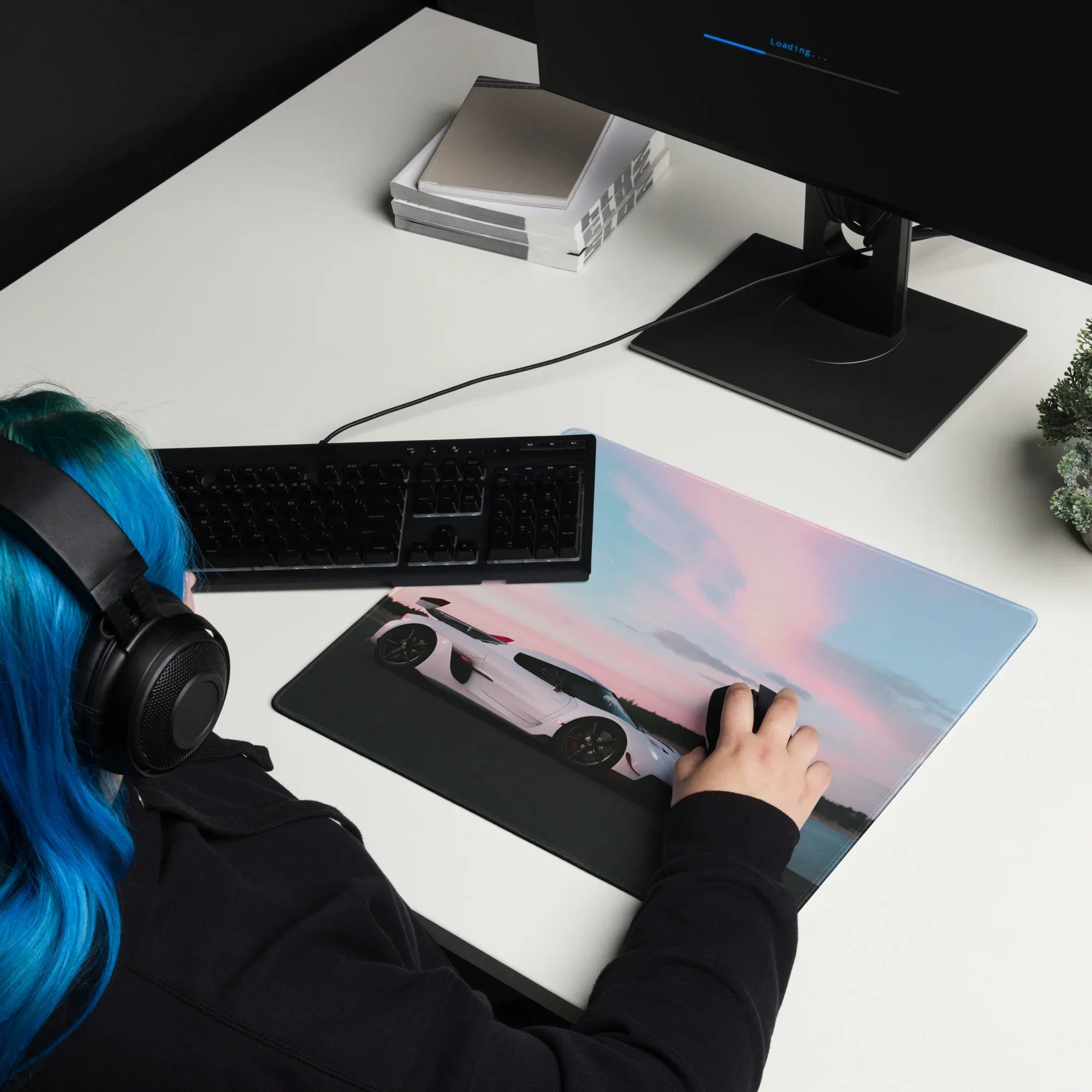 Koenigsegg Jesko Gaming Mouse Pad #001 - Large and XL / Extended