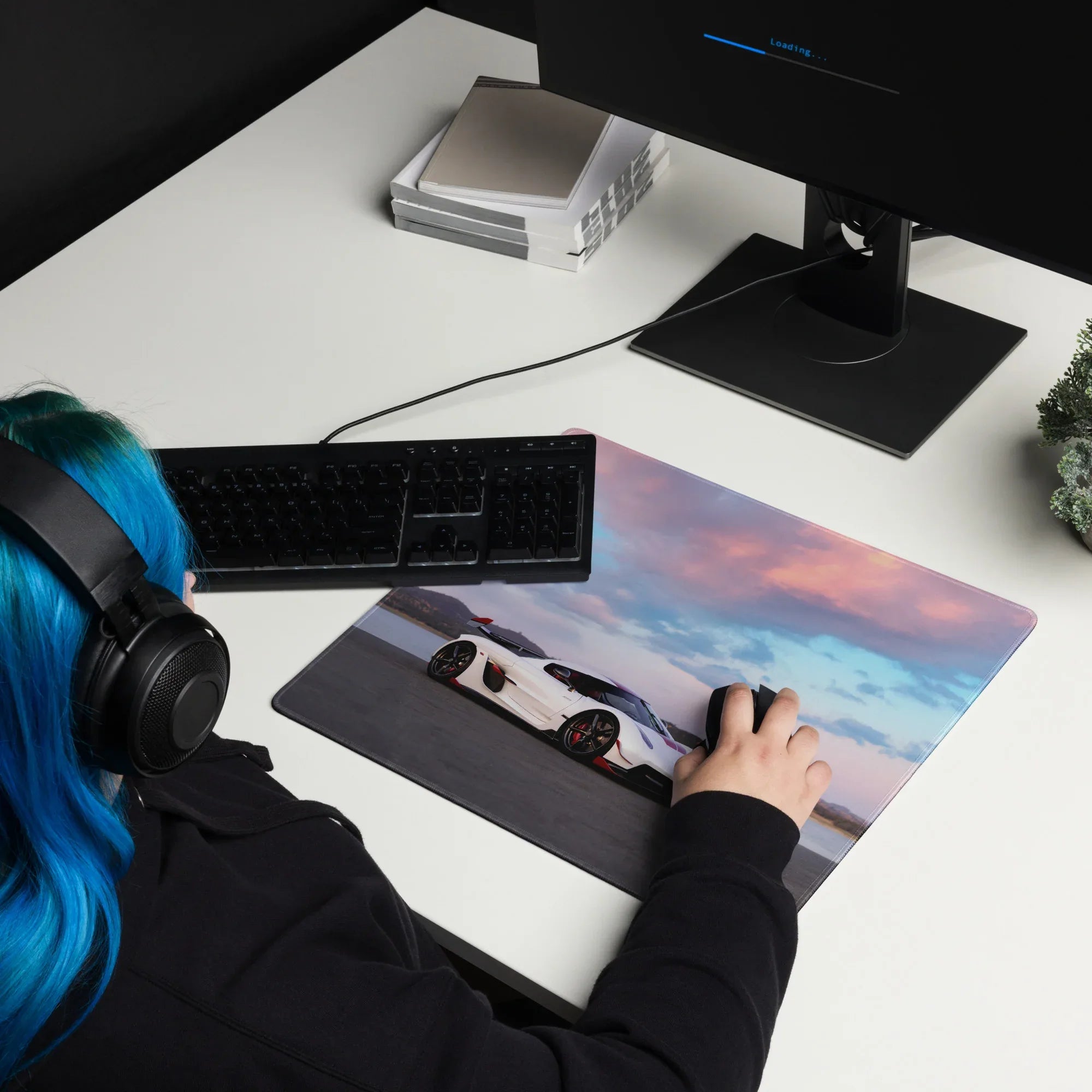 Koenigsegg Jesko Gaming Mouse Pad #010 - Large and XL / Extended