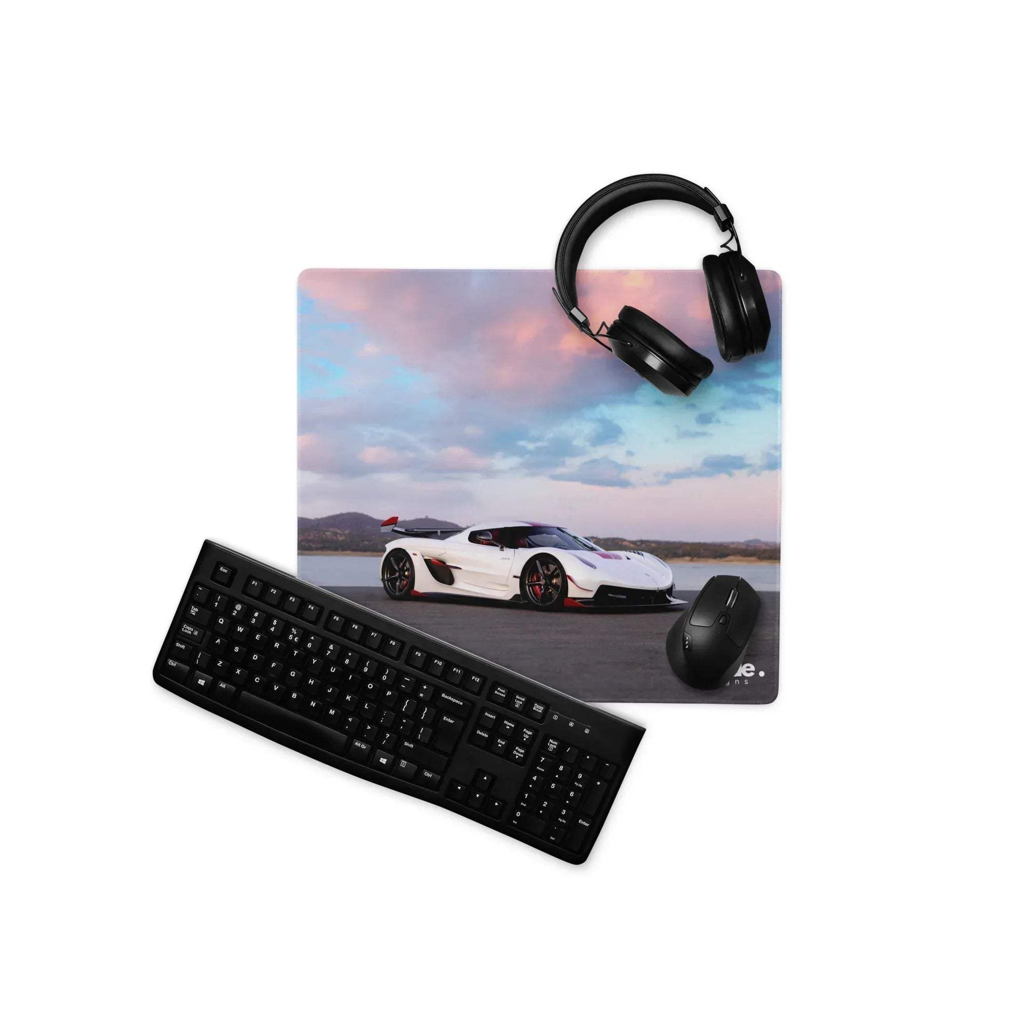 Koenigsegg Jesko Gaming Mouse Pad #010 - Large and XL / Extended