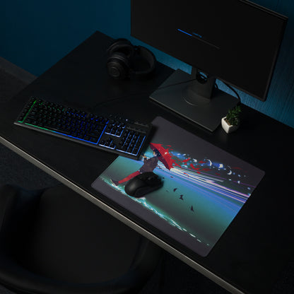Contemporary Themed Mouse Pad Multicolor Artwork For Gaming Desk Modern Office Decor