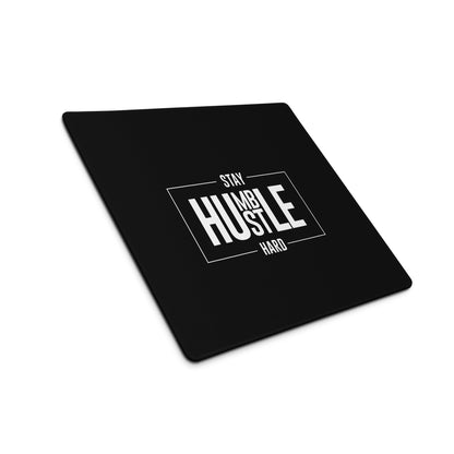 Motivational Black White Mouse Pad For Gaming Desk Bold Typography Style For Inspiring Office Setup