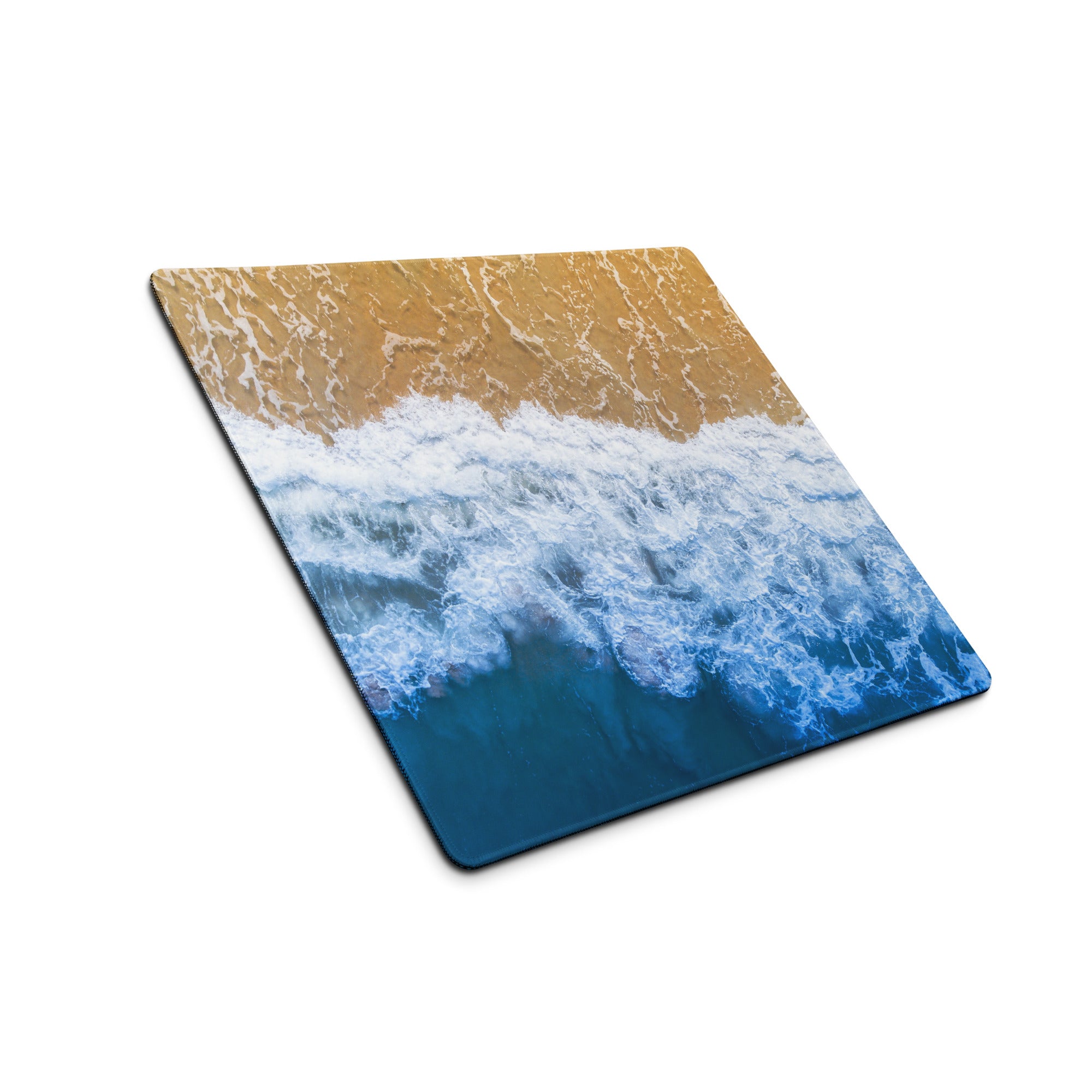 Coastal Ocean Wave Mouse Pad - Mouse Pad Blue Sand Ocean Desk Gaming Modern Calm Minimalist Decor Ocean Photo Print