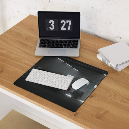 Elite Large Gaming Mouse Pad - Gaming Mouse Pad Black Setup Modern Immersive Tech Minimalist Esports Non Slip Textile