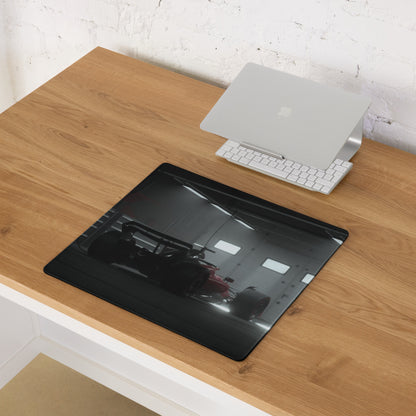 Elite Large Gaming Mouse Pad - Gaming Mouse Pad Black Setup Modern Immersive Tech Minimalist Esports Non Slip Textile