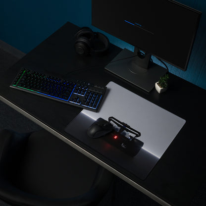 Large Gray Gaming Mouse Pad - Gray Gaming Mouse Pad Gaming With Stitched Edge Non Slip Base Modern Minimalist Esports