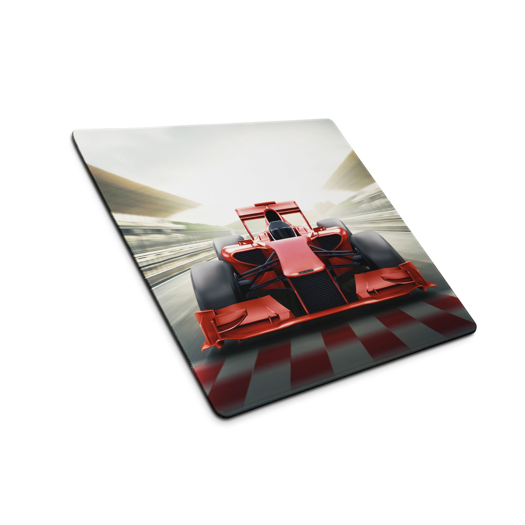 Racing Red Formula Mouse Pad - Formula Racing Car Mouse Pad Red Gaming High Octane Mood Futuristic Esports Photo
