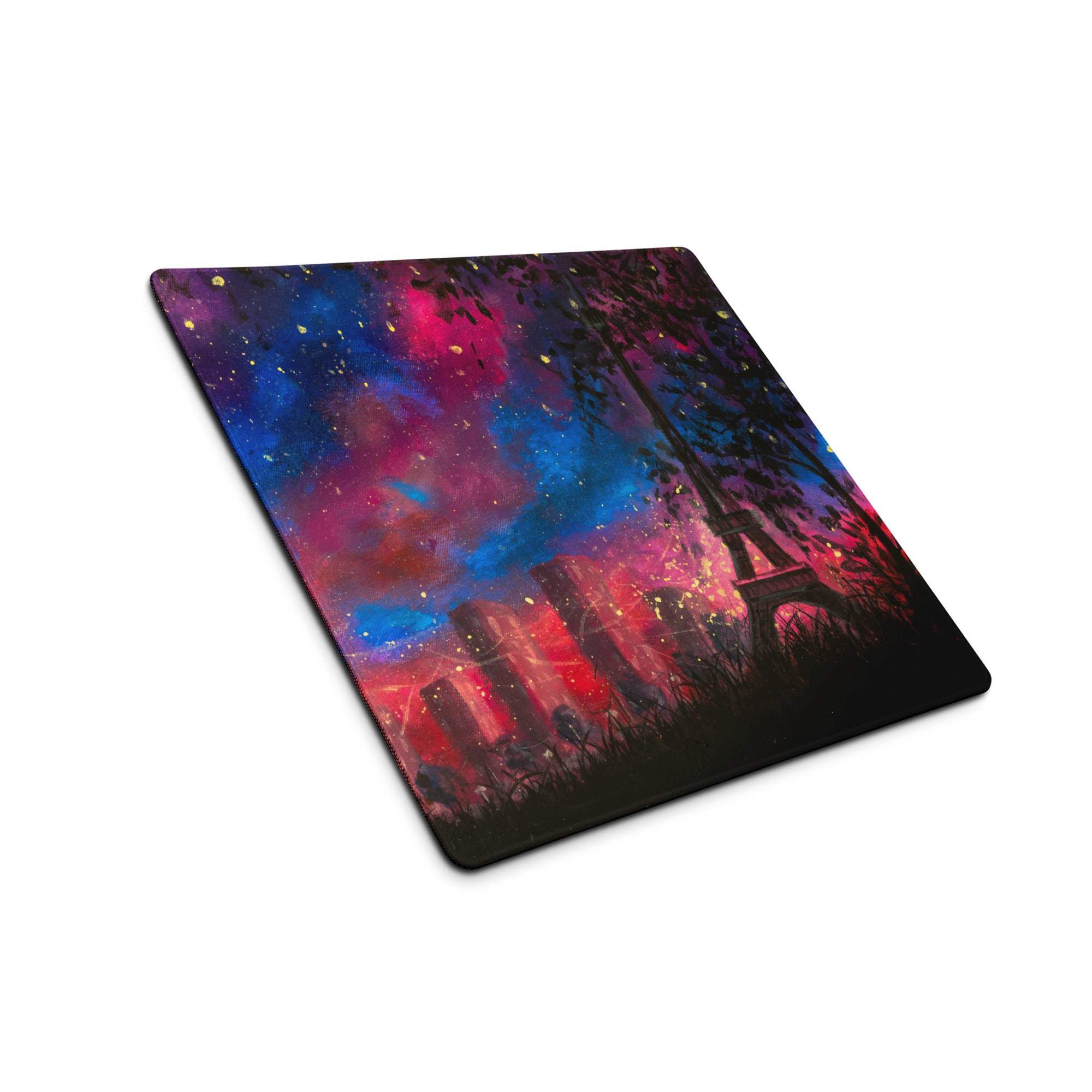 Vivid Galaxy Scene Mouse Pad - Mouse Pad Galaxy For Gaming Desk Modern Mood Modern Decor Tech Gift Digital Art
