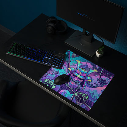 Vaporwave Neon Gaming Mouse Pad - Gaming Mouse Pad Neon Pink Purple Blue Vaporwave Energetic Mood Cyberpunk Esports