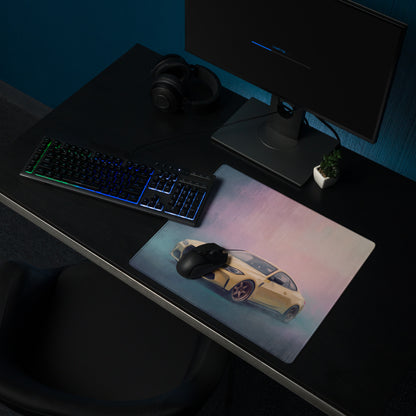 BMW M4 Inspired Sao Paulo Yellow G82 Desk Mat – High-Precision XL Gaming Mousepad