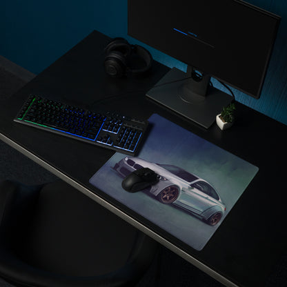 BMW M4 Inspired Alpine White Widebody Desk Mat – High-Precision XL Gaming Mousepad