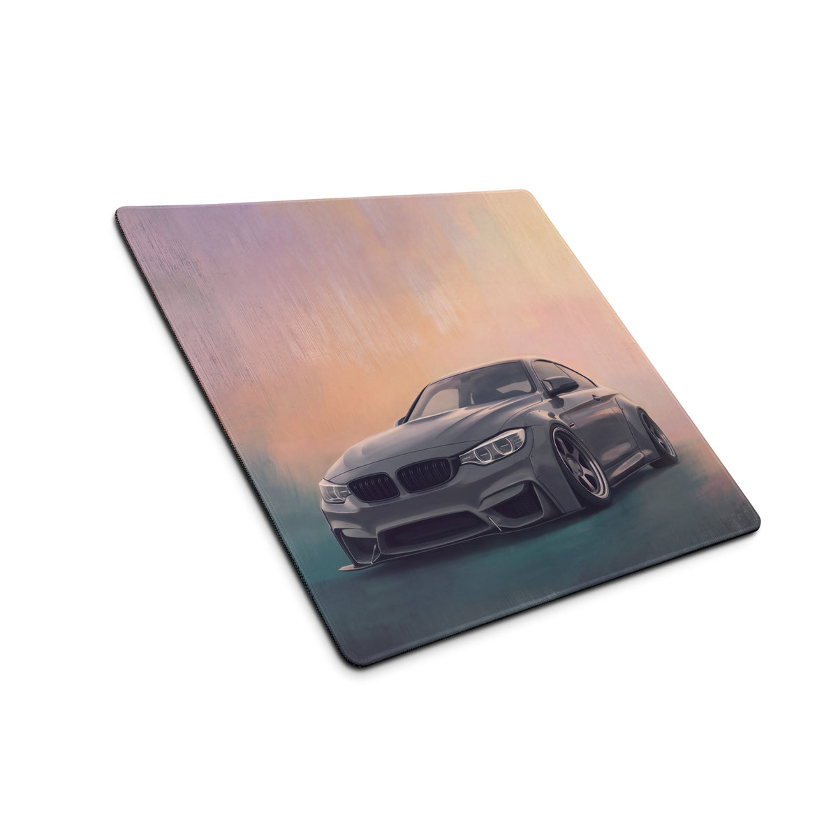 BMW M4 Inspired Mineral Gray Widebody Desk Mat – High-Precision XL Gaming Mousepad