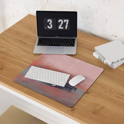 BMW 7 Series Inspired Dark Blue E38 Stance Desk Mat – Low-Friction Cloth Setup Mousepad