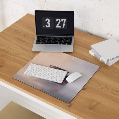 BMW M4 Inspired Motorsport Livery GT3 Frontal Desk Pad – Low-Friction Cloth Setup Mousepad