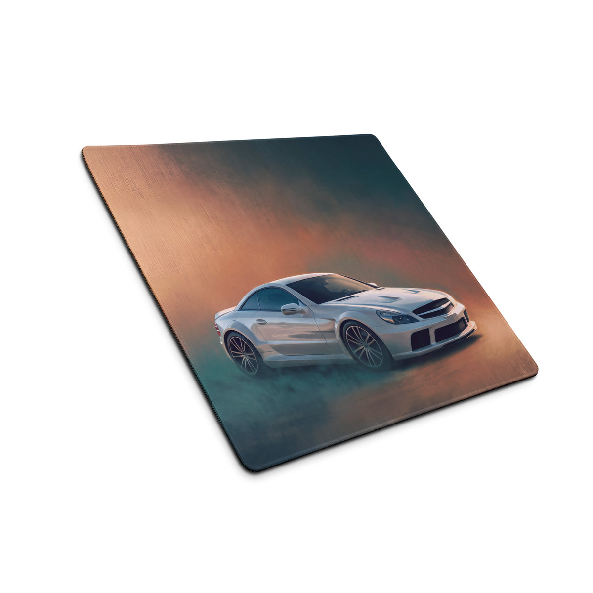Mercedes-Benz SL65 AMG Inspired Diamond White Black Series Desk Pad – Extended Non-Slip PC Mouse Mat