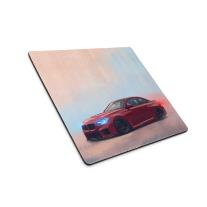 BMW M2 Inspired Toronto Red G87 Desk Mat – High-Precision XL Gaming Mousepad