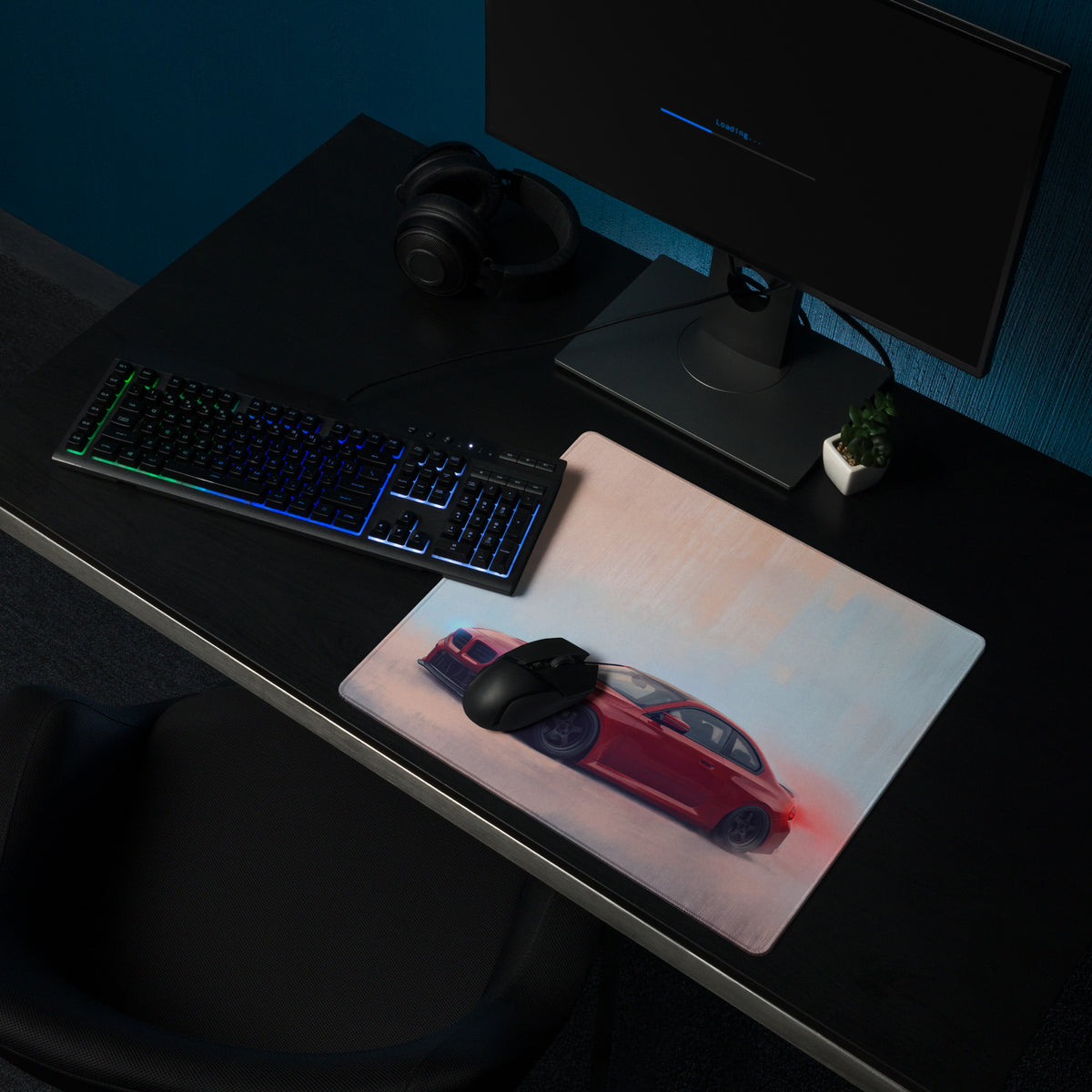 BMW M2 Inspired Toronto Red G87 Desk Mat – High-Precision XL Gaming Mousepad