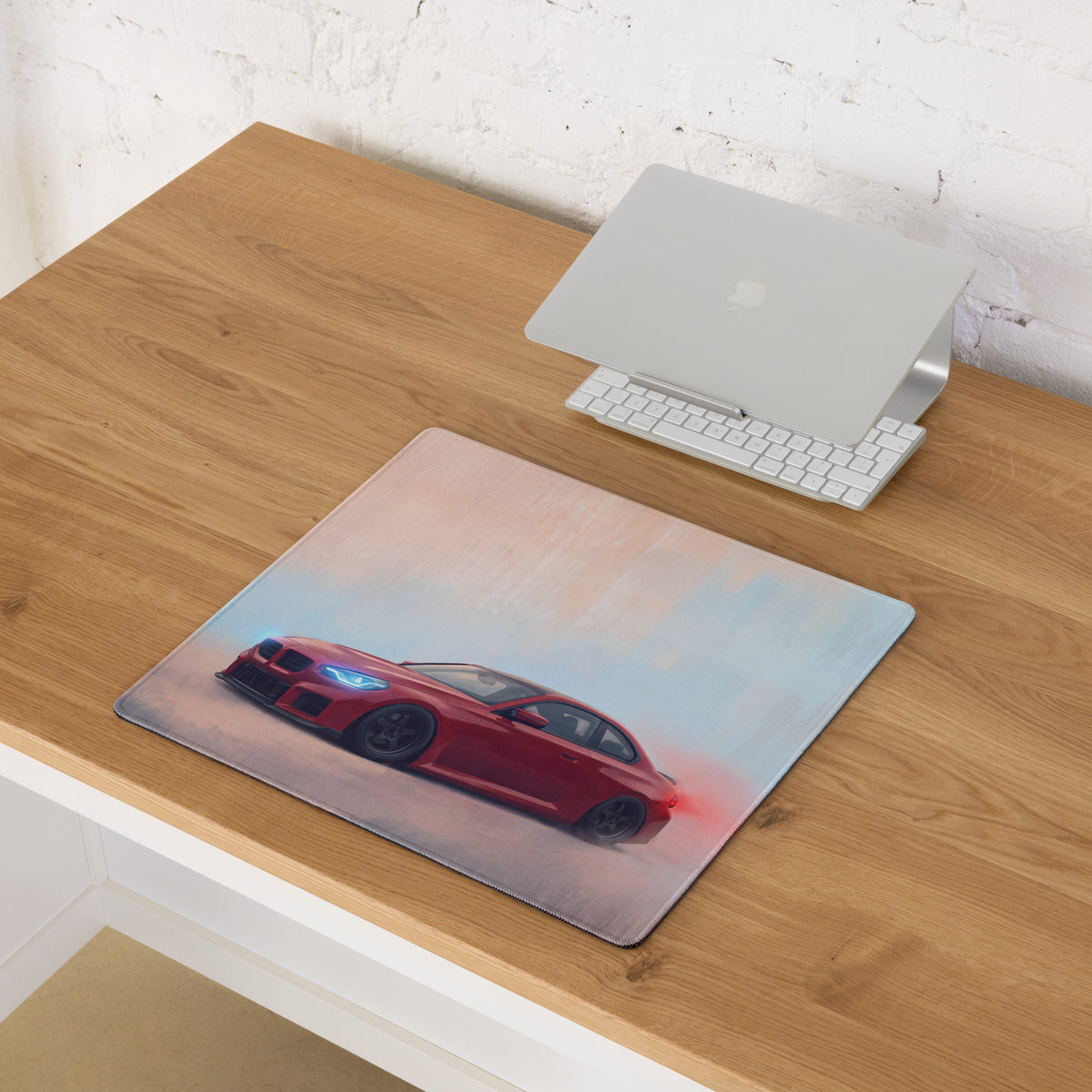BMW M2 Inspired Toronto Red G87 Desk Mat – High-Precision XL Gaming Mousepad