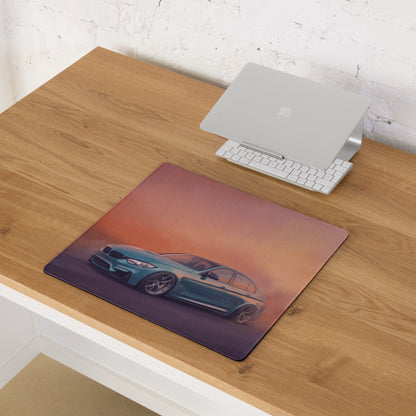 BMW M3 Inspired Yas Marina Blue F80 Desk Mat – High-Precision XL Gaming Mousepad