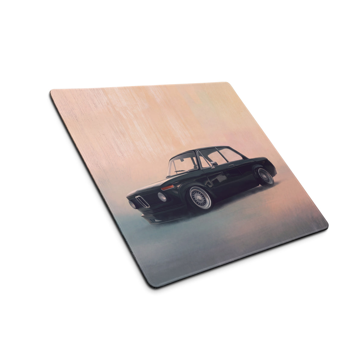 BMW 2002 Inspired Black Stance Desk Mat – High-Precision XL Gaming Mousepad